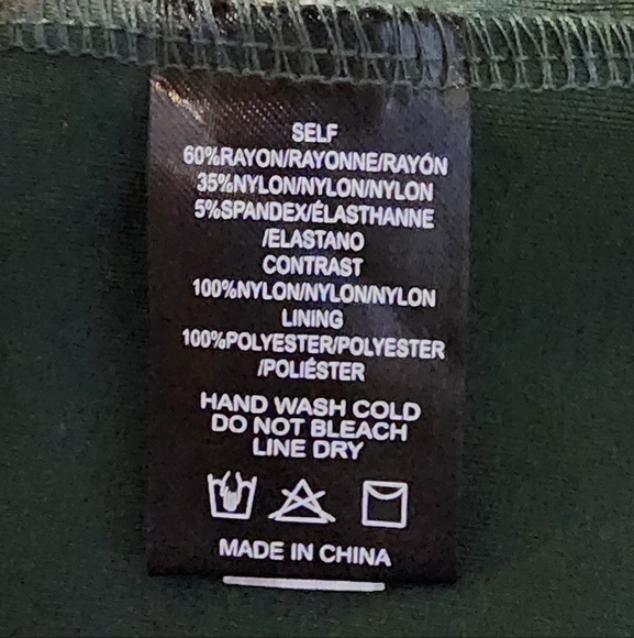 SUNDAY IN BROOKLYN One-Shoulder TOP Smocked Back Front Ruffle Green  medium EUC - Picture 3 of 13